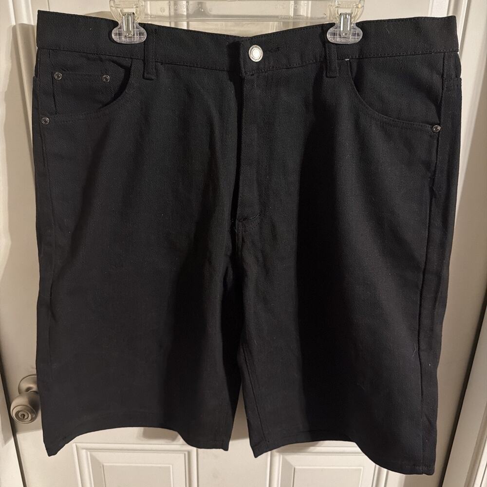 Denim Culture Jean Shorts Size 42 Adult Black